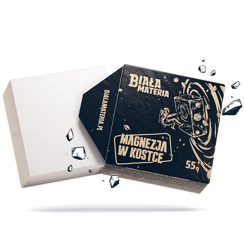 Biała Materia - magnezja w kostce 55g