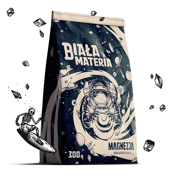 Biała Materia - magnezja do wspinaczki