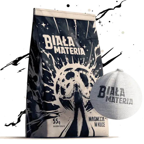Biała Materia - magnezja w kulce 55g