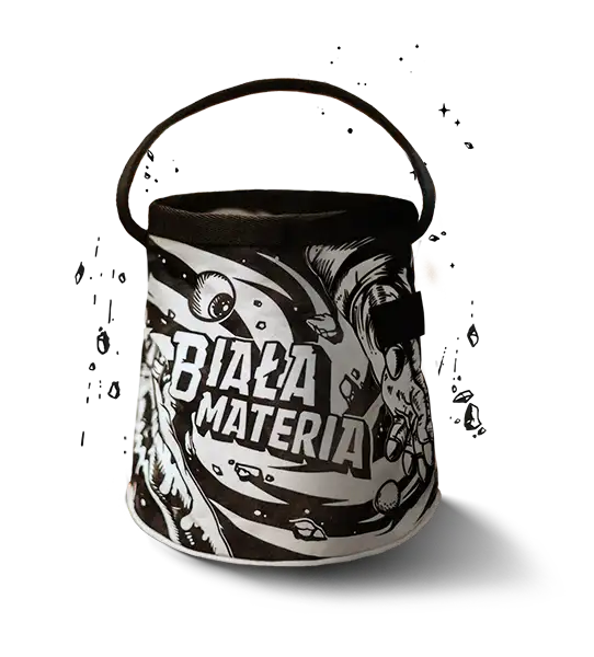 Biała Materia - worek na magnezję
